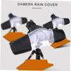 DOITOOL 1pc Camera Rain Cover Elastic Zippered Tripod Access Lens Rain for Outdoor Photography view 4