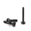 100Pcs Self Tapping Round Head Screws with Washer - M1.4 to M4 Carbon Steel Cross PWB Screws for Electronics and DIY Projects(16mm,M1.7 100pcs) view 2