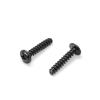 100Pcs Self Tapping Round Head Screws with Washer - M1.4 to M4 Carbon Steel Cross PWB Screws for Electronics and DIY Projects(16mm,M1.7 100pcs) view 4