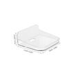 Tofficu Wall Mount Shelf for Security Camera Monitor No Drill Mounting Bracket view 3