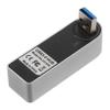 Balacoo USB Aluminum Alloy Port Data Hub Portable USB Hub for Data Transfer and Charging Compact Design High-Speed Transmission for Laptops and Mobile Devices view 1
