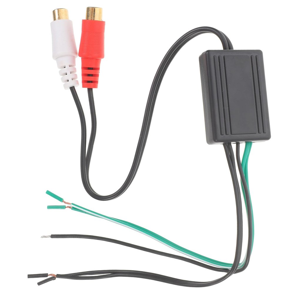 MAGICLULU Speaker Wire Adapter for Car Stereo to Audio Cable Stereo Subwoofer Cables Audio System Wire Versatile