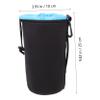 DOITOOL Professional Camera Lens Case Weatherproof Neoprene Pouch Belt Hooks for Photographers view 2