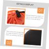 DOITOOL 4pcs Dslr Camera Case Protective Pouches Drawstring for Lens Storage Soft Bag view 4
