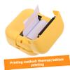 MAGICLULU 1set Mini Thermal Sticker Printer Kit of Thermal and Pens Portable Pocket Printer for Photos Memos and Journals Compact Design Package view 4