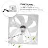Angoily Cooling Pad 12cm Computer Cooling Fans Air Conditioning Fan for Router/Computer/Receiver view 3