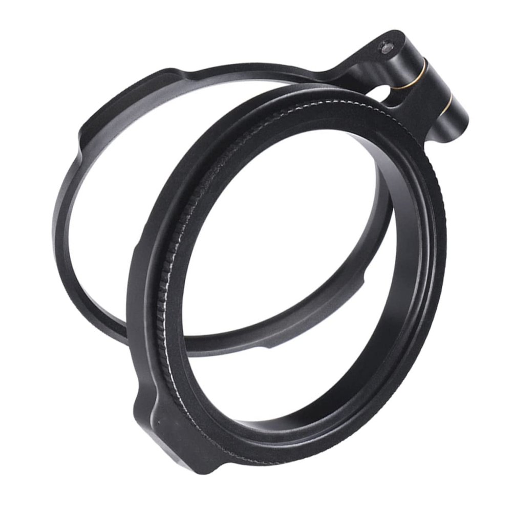 Angoily Filter Ring Quick Clamshell Bracket 49mm Filter Holder for Camera Lens Easy Adjust