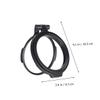 Angoily Filter Ring Quick Clamshell Bracket 49mm Filter Holder for Camera Lens Easy Adjust view 3