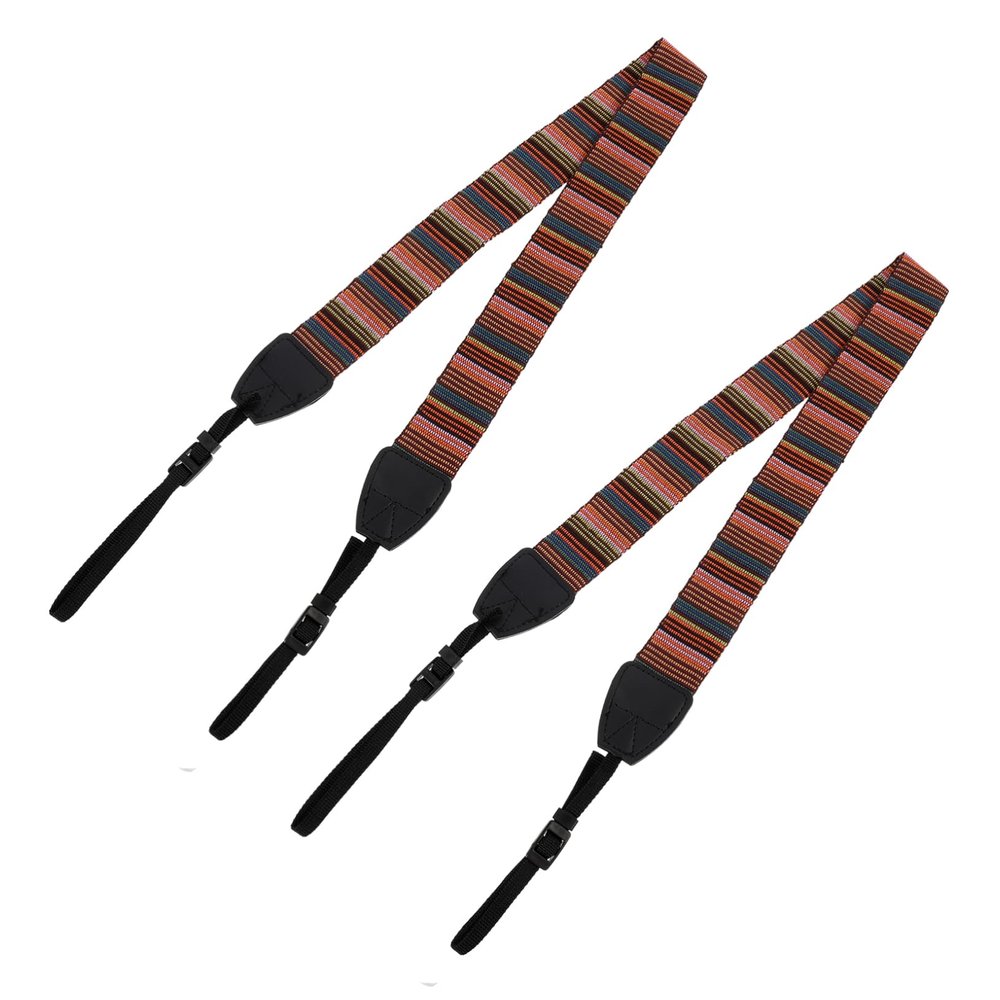 ARTIBETTER 2pcs Camera Sling Belt Neck Shoulder Belts Outdoor Camera Strap Slide Clone