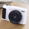 4K Digital Camera for Photography, with 3 180 Flip Screen, 16X Zoom, Digital Zoom Point and Shoot Camara, Compact Vlog Travel Camara, for Beginner (White) view 4