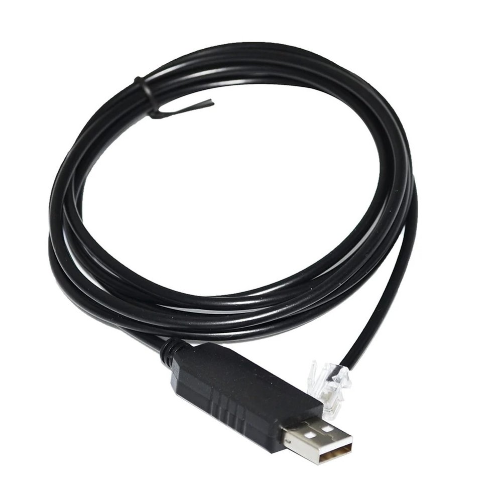 ZHANGLH F&T>D*I USB to RS232 RJ9 RJ11 4P4C Plug Console Control Cable for 505 497 LXD55 ETX 125 127 PC to AUDIOSTAR KABLE(5M)