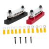 POPETPOP 1set Electrical Bus Bar Terminal Strips Way Yellow Terminals Car Block for Panel Yacht Boat Motor Truck view 1