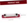 POPETPOP 1set Electrical Bus Bar Terminal Strips Way Yellow Terminals Car Block for Panel Yacht Boat Motor Truck view 4