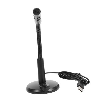 balacoo USB Microphone for Meetings Game Chatting Live Streaming Portable Condenser Mic Holder Easy to Use for Recording Voice Chat Laptop