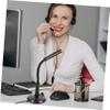 balacoo USB Microphone for Meetings Game Chatting Live Streaming Portable Condenser Mic Holder Easy to Use for Recording Voice Chat Laptop view 2
