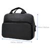 balacoo Canvas Dslr Camera Bag Messenger Bag Camera Insert Padded Shoulder Straps Tripod Holder for Outdoor Use view 2