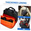 balacoo Canvas Dslr Camera Bag Messenger Bag Camera Insert Padded Shoulder Straps Tripod Holder for Outdoor Use view 4