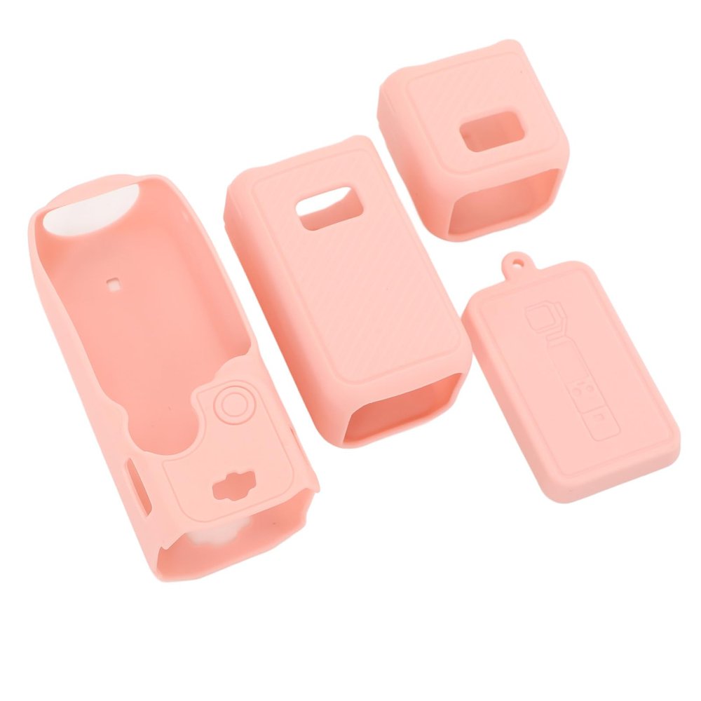 3 Cover Case, Screen Protective Cover Silicone Osmo Camera 3 Combo Accessories for Osmo 3 (Pink)