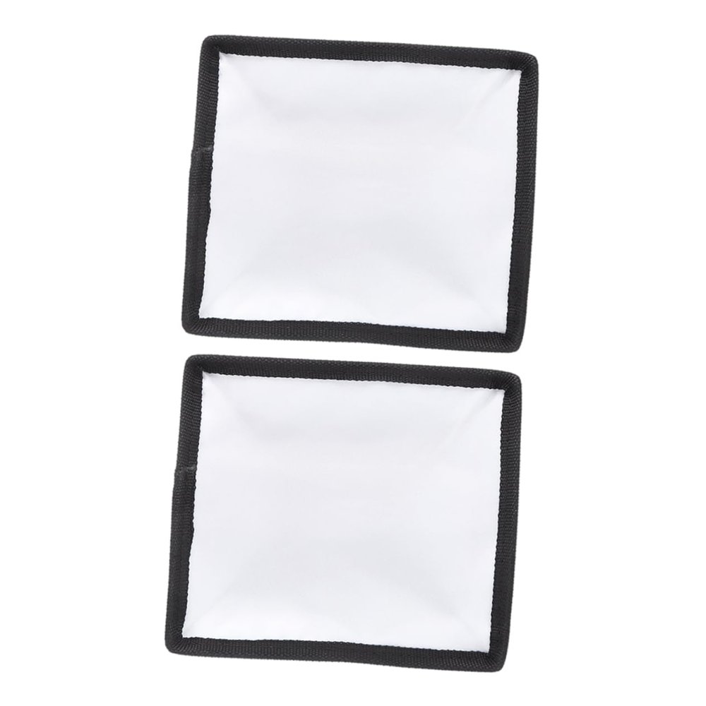 Balacoo 2pcs Portable Softbox Photography Flash Light Flash Diffuser for Studio and Outdoor Shooting for Live Streaming and Product Photography