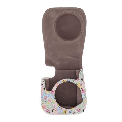 GEERYZHE Instant Camera Case, PU Leather Mini Camera Case with Shoulder Strap for Instant (Colorful Style)