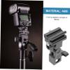 Balacoo Camera Adapter Mount for Flash Stand Umbrella Bracket Holder Light Stand Adapter Flash Light Bracket view 4