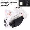 53MP Digital Camera with 3 Inch Display, 4K WiFi Portable Camcorder for Photography and Video, AF Lens Handheld Camera with 50X Digital Zoom Autofocus and Flash (Ivory White) view 3