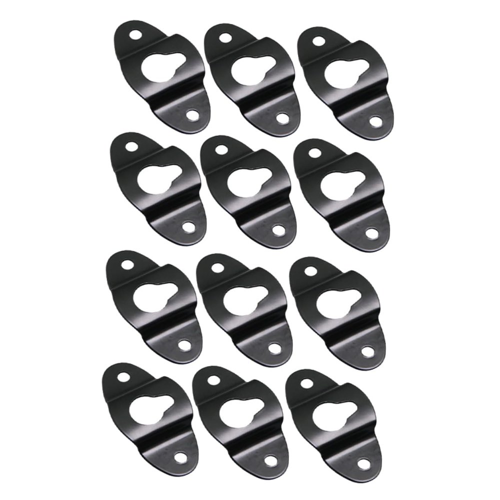 DOITOOL 20pcs Hanging Speaker Bracket Speaker Mount Flush Mount Bracket Rear Hook for