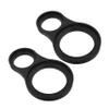 ABOOFAN Car Speaker Adapter Board Front Door Speaker Bracket Adapter Plastic Mounting Brackets Diy Car Audio Modification Kit view 1