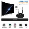 Portable Soundbar for TV/PC, Outdoor/Indoor Wired & Wireless Bluetooth 5.0 Speaker with Remote Control and Optical Cable, 30W Home Theater Sound bar with Built-in Subwoofers for Projector view 3