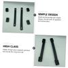 DOITOOL 10pcs Indoor Subwoofer Pull Handles for Speakers Sturdy Black Speaker Handle Set Easy to Install Replacement Accessory for Home Audio Systems view 3