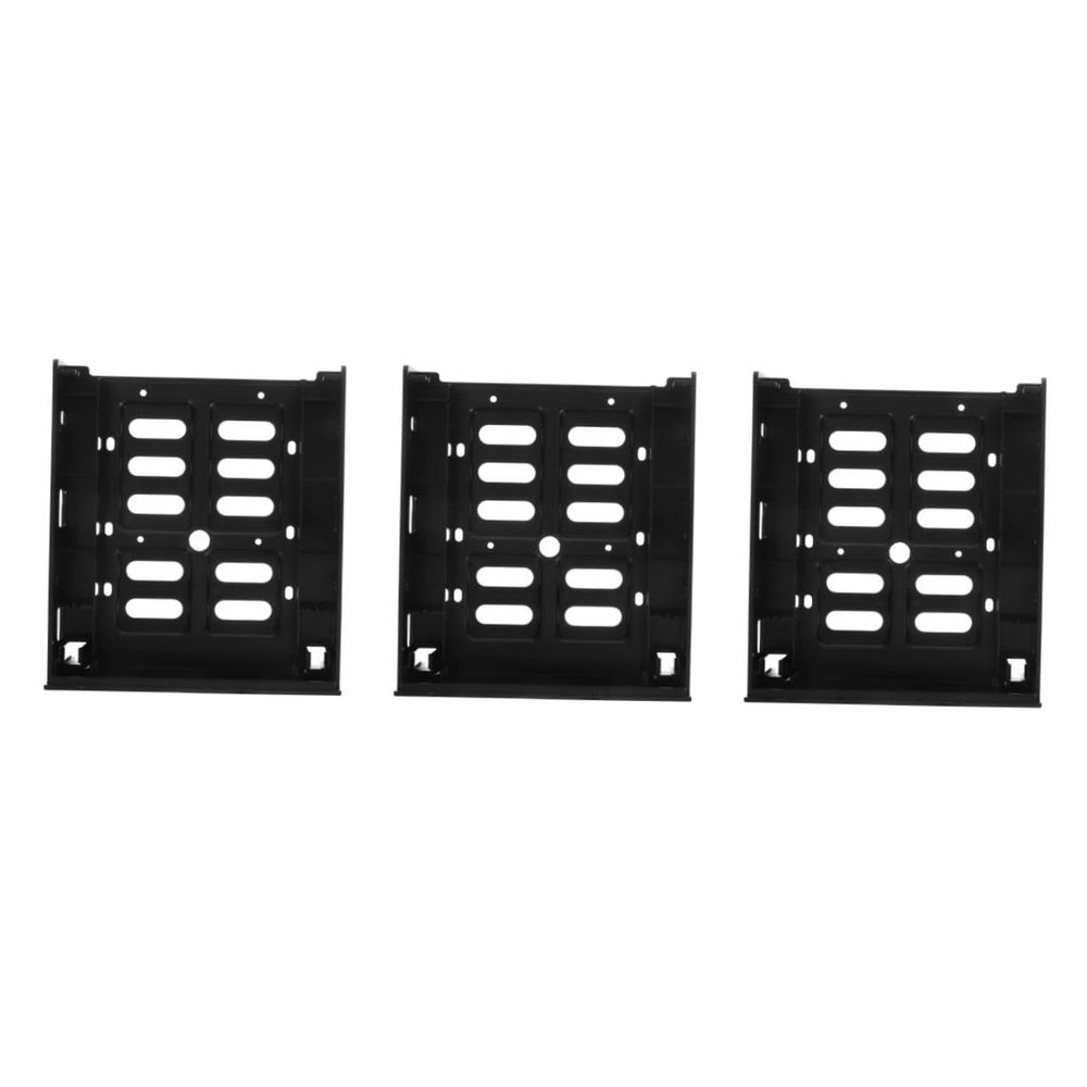 Balacoo 3pcs Optical Drive Mounting Kit Enclosure Bracket Easy Install Front Bay Adapter