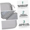 balacoo 2pcs Cable Organizer Bag Double Layers Electronics Case Charger Organizer for Portable Devices view 2
