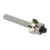 Milling Cutter Edging Router Bit 1/4xR1 Tungsten Steel Alloy Router Bit with 1/4 Inch Shank for MDF, Hardwood, Soft Wood, Particleboard, Ideal for Furniture, Office, Home view 3