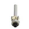 Milling Cutter Edging Router Bit 1/4xR1 Tungsten Steel Alloy Router Bit with 1/4 Inch Shank for MDF, Hardwood, Soft Wood, Particleboard, Ideal for Furniture, Office, Home view 4
