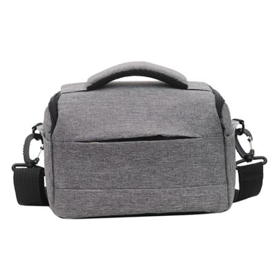 TEHAUX Ergonomic Camera Carrying Pouch Wear-resistant Material Gray Compact for Easy Storage