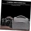 TEHAUX Ergonomic Camera Carrying Pouch Wear-resistant Material Gray Compact for Easy Storage view 3
