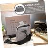 TEHAUX Ergonomic Camera Carrying Pouch Wear-resistant Material Gray Compact for Easy Storage view 4