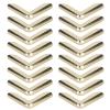 100Pcs Book Corner Protector Aluminum Alloy Album Decorative Accessory view 3