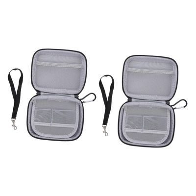 balacoo 2pcs Bag Organizer Storage for Power Bank Electronics Earphones Portable Travel Storage Bag