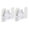 Mipcase 2sets Speaker Wall Mount Brackets Surround Sound Speaker Mounts for Wall Installation Modern Design Easy to Install Bracket for Home view 1