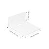 OHPHCALL 4pcs Sturdy Wall Mount Monitor Bracket Holder for Boys and Girls Room Floating Shelf Routerbracket view 2
