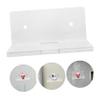 OHPHCALL 4pcs Sturdy Wall Mount Monitor Bracket Holder for Boys and Girls Room Floating Shelf Routerbracket view 4