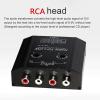 12V 4 Channel Audio Impedance Converter, High to Low Line Output, Car Stereo Radio Speaker Frequency Filter, Eliminate Current Interference, High Fidelity Sound view 3