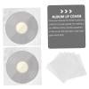 Mipcase Vinyl Record Sleeves Outer 50pcs 12inch Wrinkle- Album Covers for Vinyl Records view 3