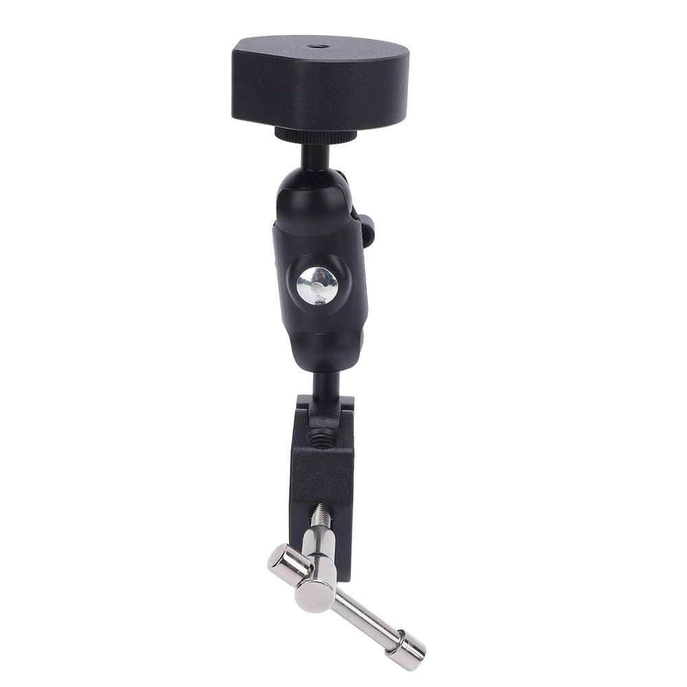 Adjustable Clamp Bracket Kit for Mini Satellite Clamp Bracket for Mini with Aluminum Alloy Set (Black Adapter)