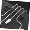 ABOOFAN 5-Slot Cable Organizer Clips 4PCS Multi-Functional Cable Management for Desktop Magnetic Cord Holder for Home and Office Suitable for USB Charging and Power Cords view 4