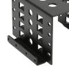 aqxreight 2 5in HDD Mounting Rack Aluminium Alloy Hollow Design High Hardn 2 5in Hard Drive for 2 5in IDE HDD SSD Black 2 5in HDD Mounting Rack2 5in Hard Drive Cage2 5in Hard Drive (Black) view 2