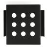 aqxreight 2 5in HDD Mounting Rack Aluminium Alloy Hollow Design High Hardn 2 5in Hard Drive for 2 5in IDE HDD SSD Black 2 5in HDD Mounting Rack2 5in Hard Drive Cage2 5in Hard Drive (Black) view 3