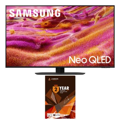 SAMSUNG QN50QN90FAFXZA 50 Inch Neo QLED 4K QN90F Vision AI Smart TV with 2 Year Amber Protection Plan (2025)