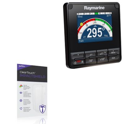 BoxWave Screen Protector Compatible with Raymarine P70s - ClearTouch ImpactShield (2-Pack), Impenetrable Screen Protector Flexible Film